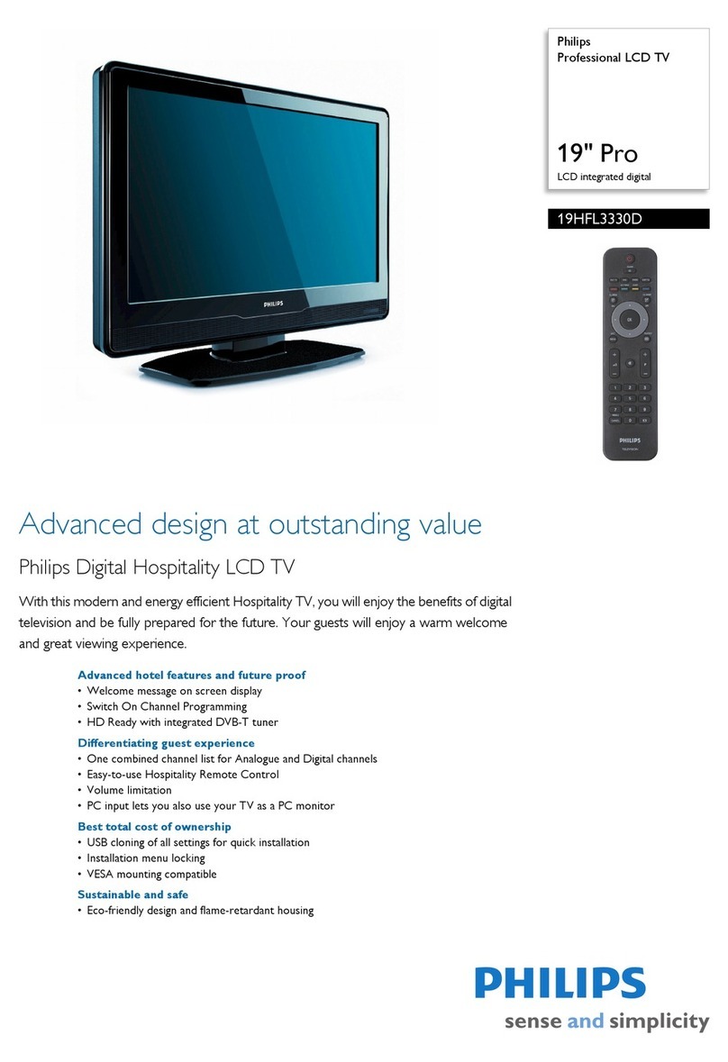 Philips 19HFL3330D Specifications