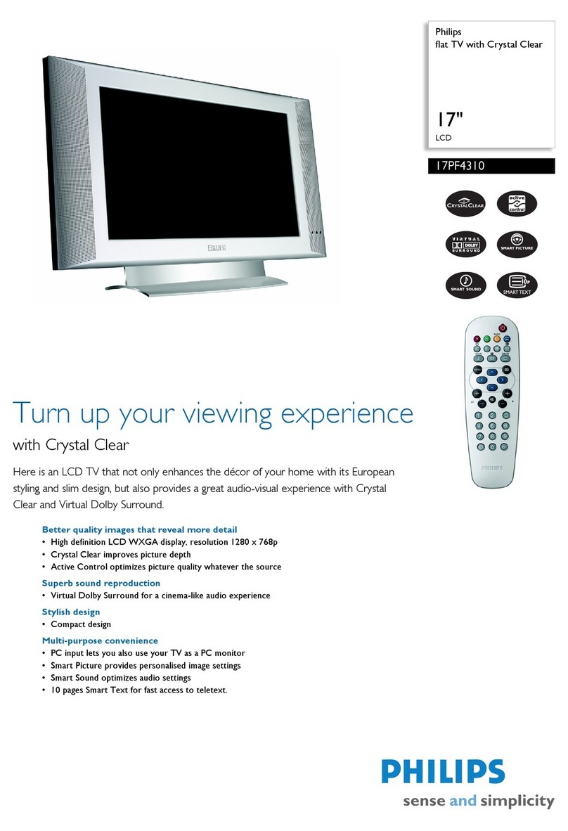 Philips 17PF4310 Specifications