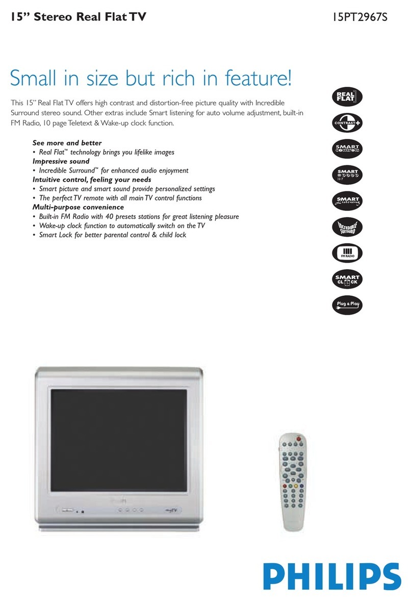 Philips 15PT2967/01 User manual