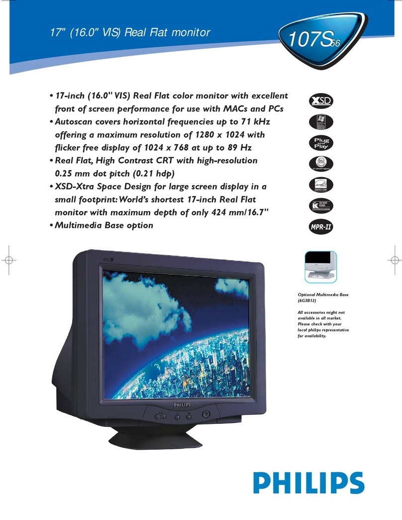 Philips 107S56 User manual