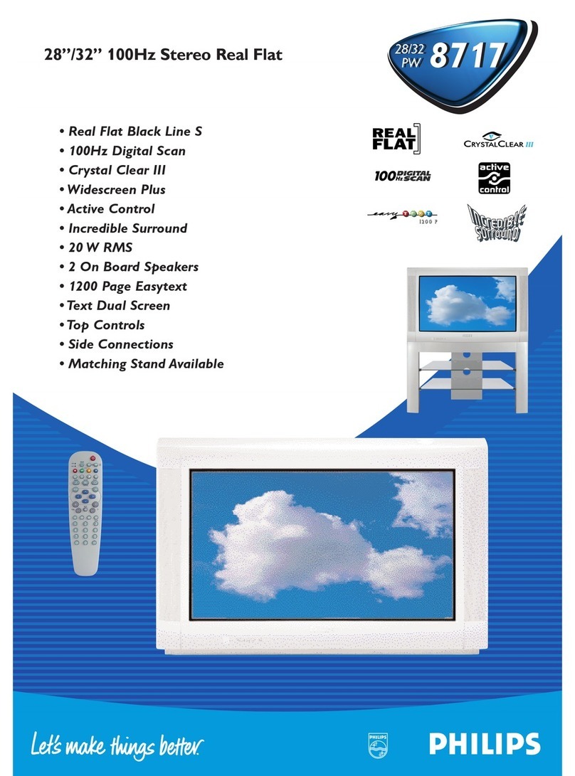 Philips 28PW8717 User manual