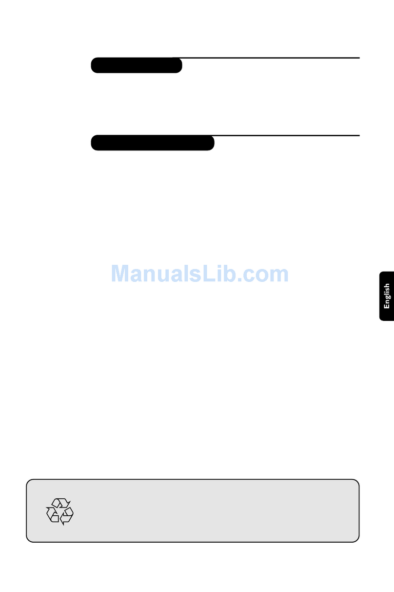 Philips 28PT7007/12 User manual