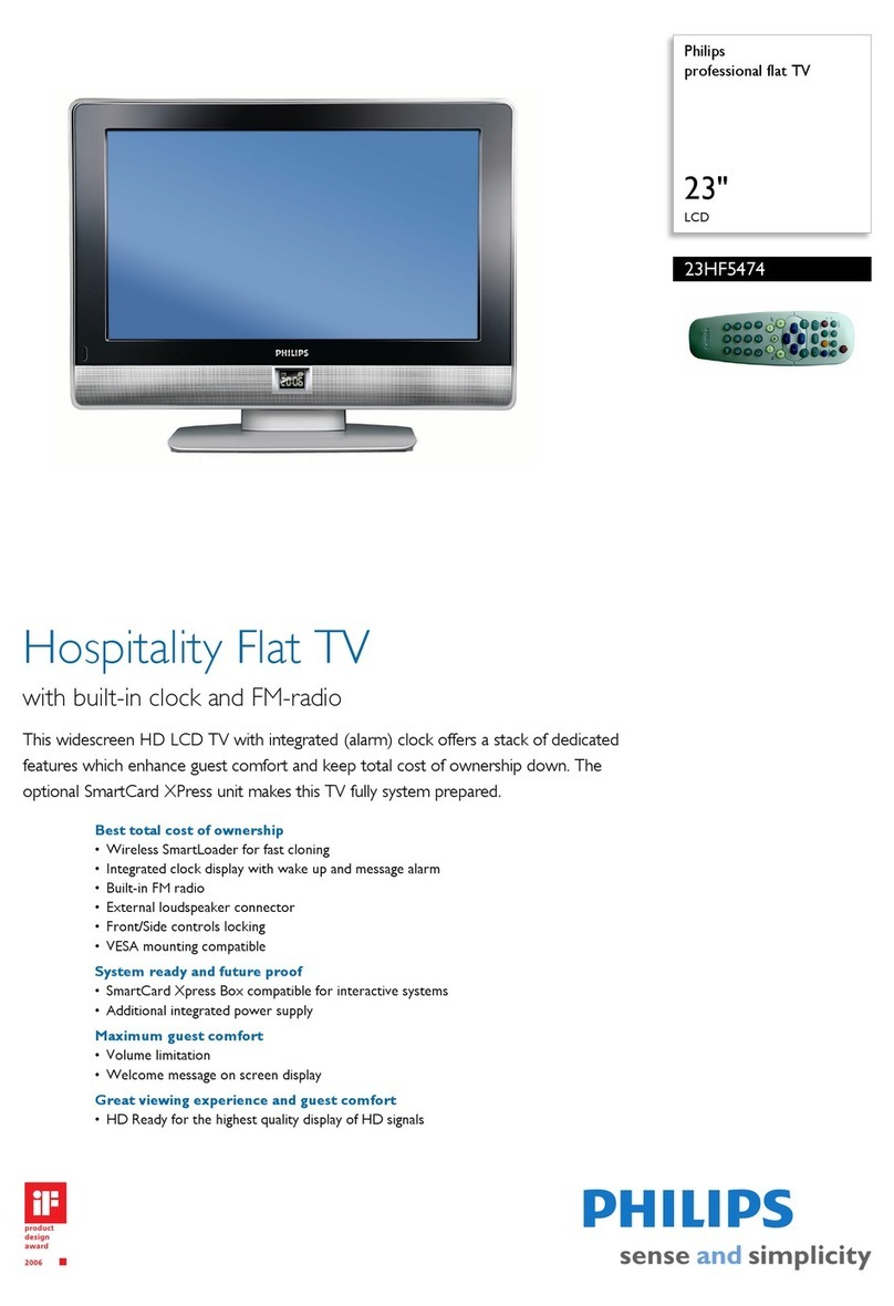 Philips 23HF5474 User manual