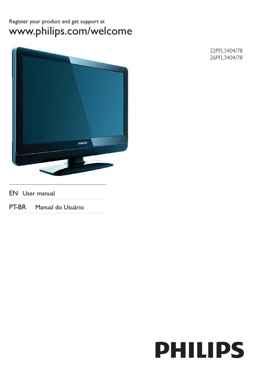 Philips 22PFL3404/78 User manual