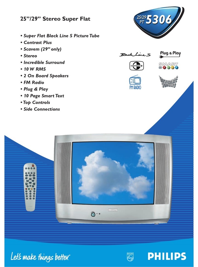 Philips 29PT5306 User manual