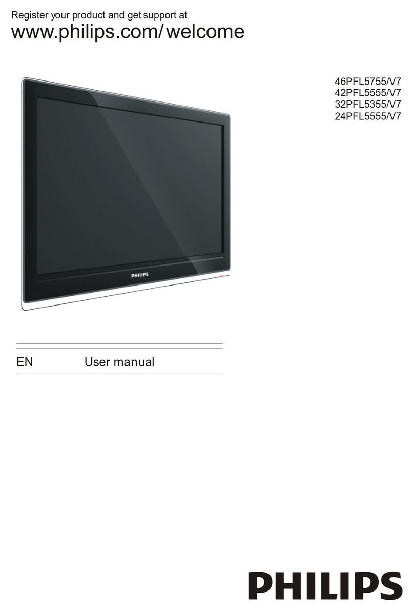 Philips 24PFL5555 User manual