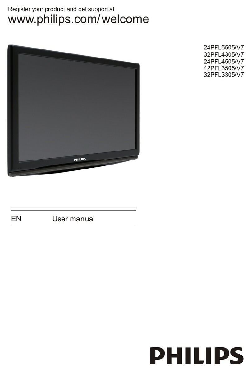 Philips 24PFL4505 User manual