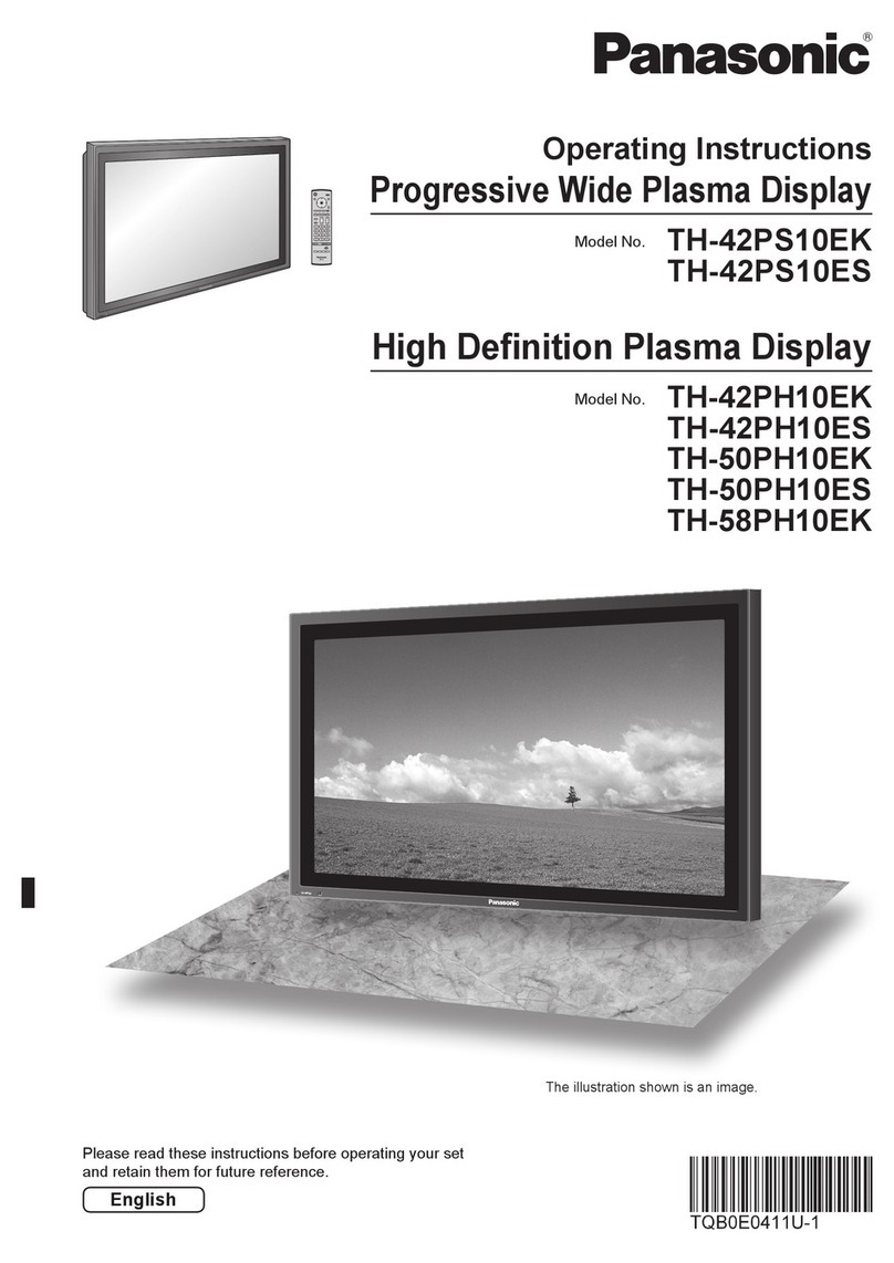 Panasonic TH-42PH10EK User manual