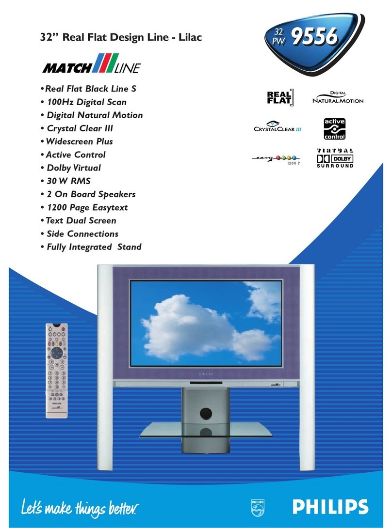 Philips Matchline 32PW9556/05E User manual