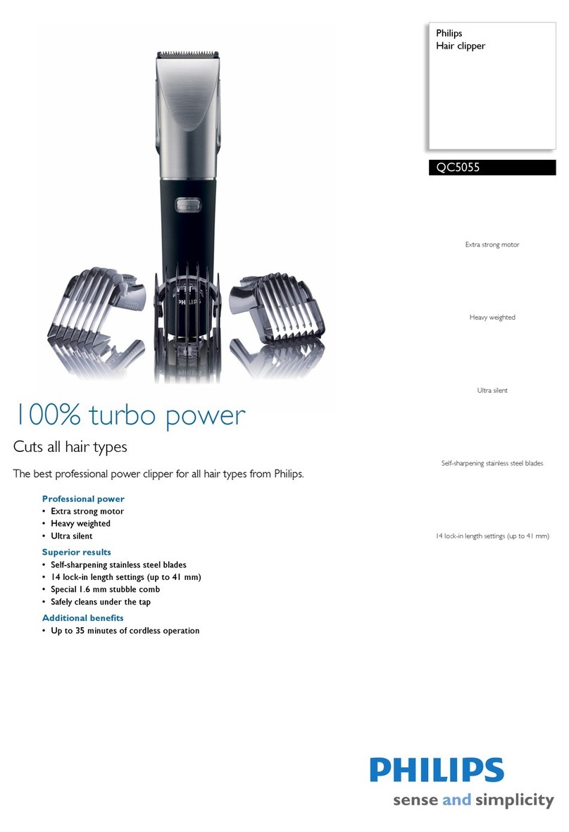 Philips Norelco QC5055 Specifications
