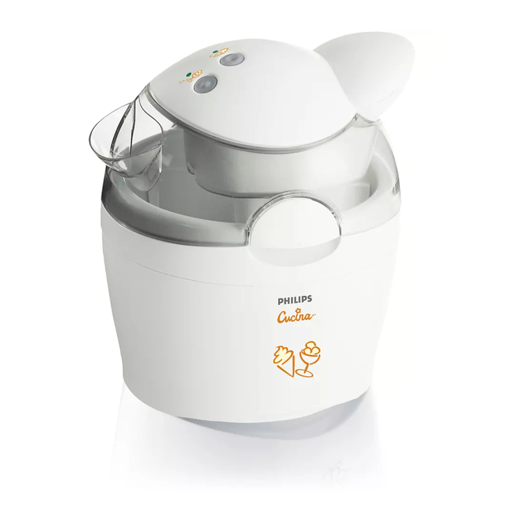 Philips HR2305 Recipe book