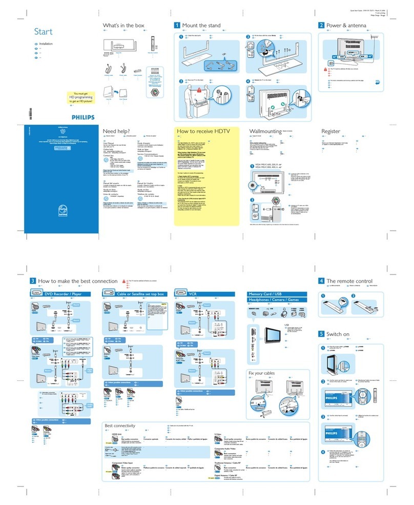 Philips 50PF9731D/37B User manual