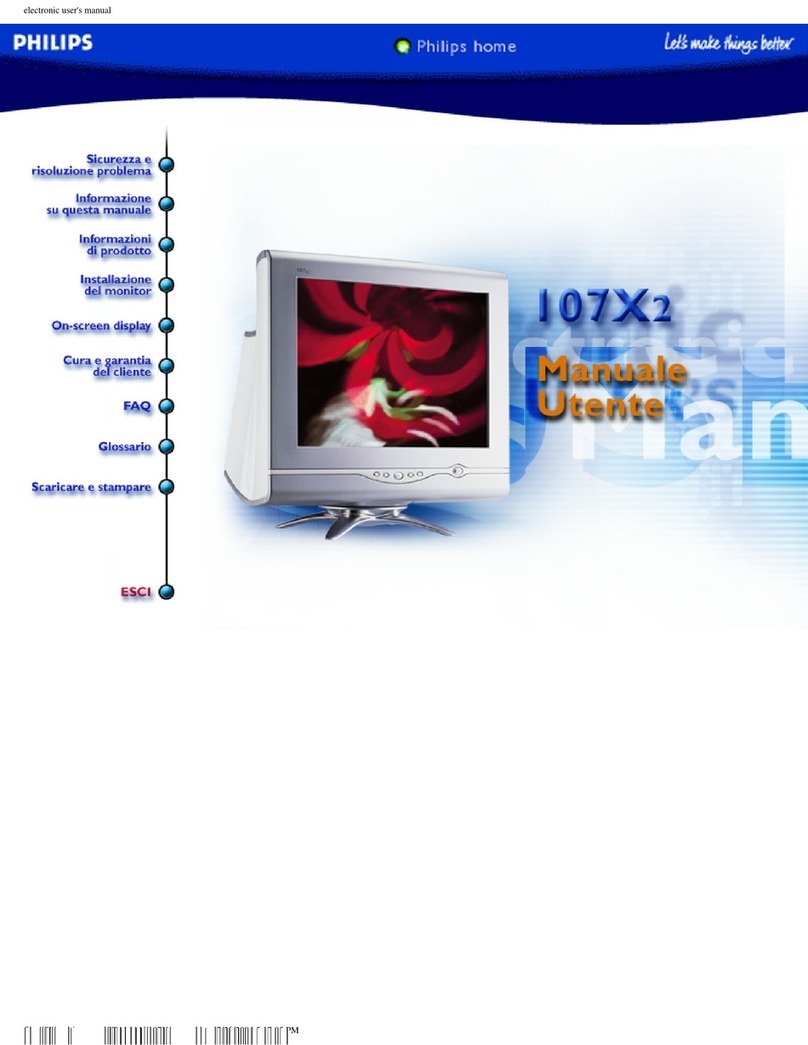 Philips 107X2 User manual