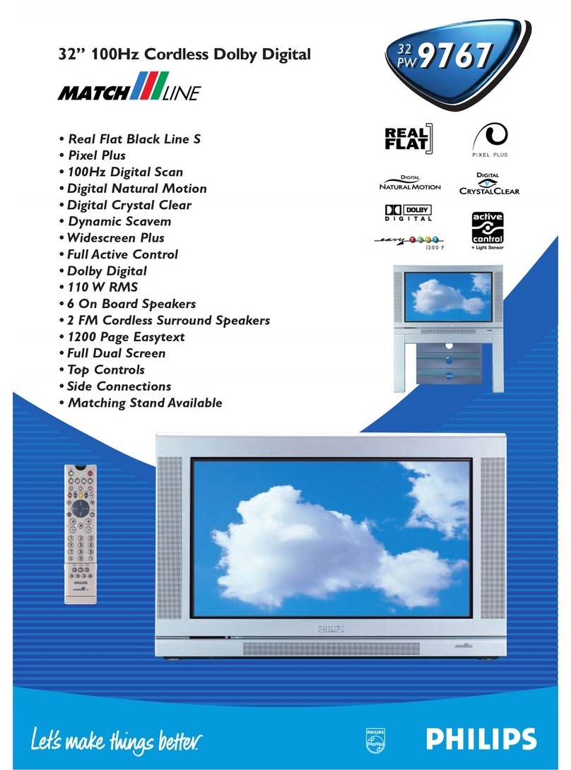 Philips Matchline 32PW9767 Specifications