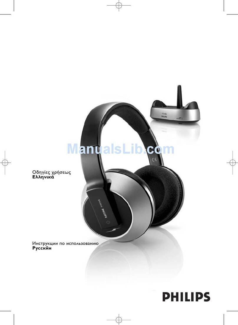Philips SHC8545 Instructions for use