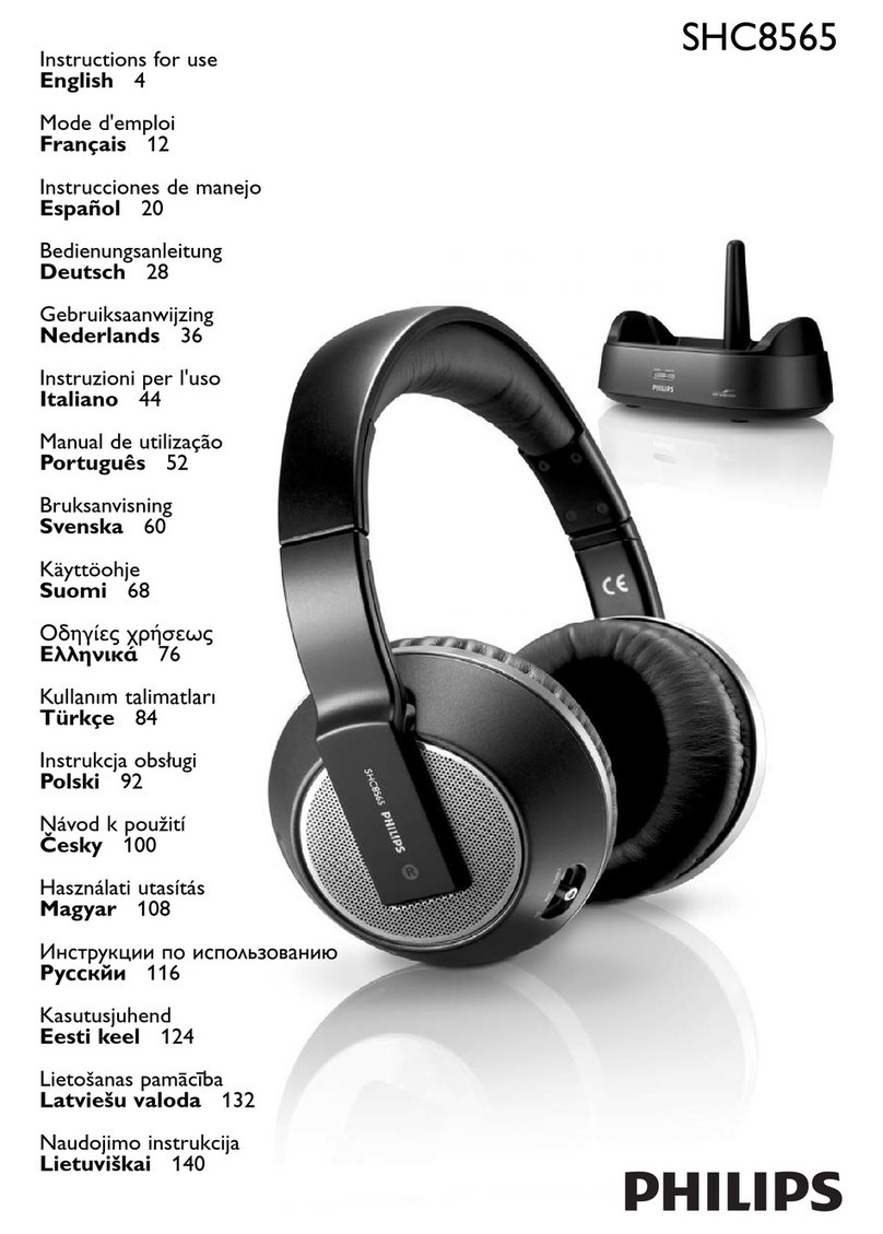 Philips SHC8565 Instructions for use