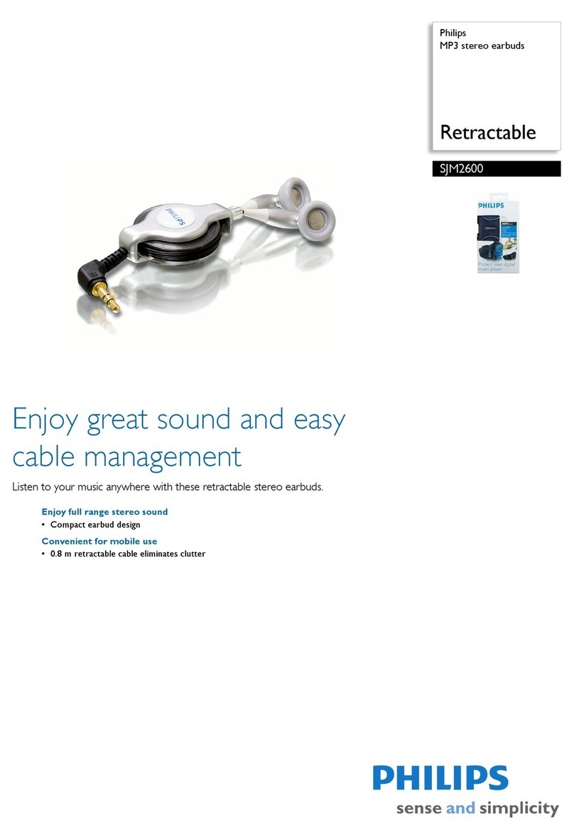 Philips SJM2600 Specifications
