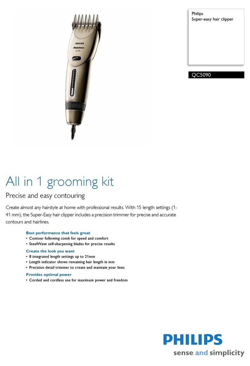Philips QC5090 Specifications