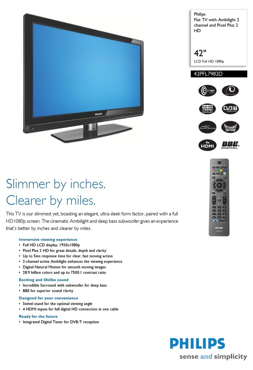 Philips 42PFL7982D/12 User manual