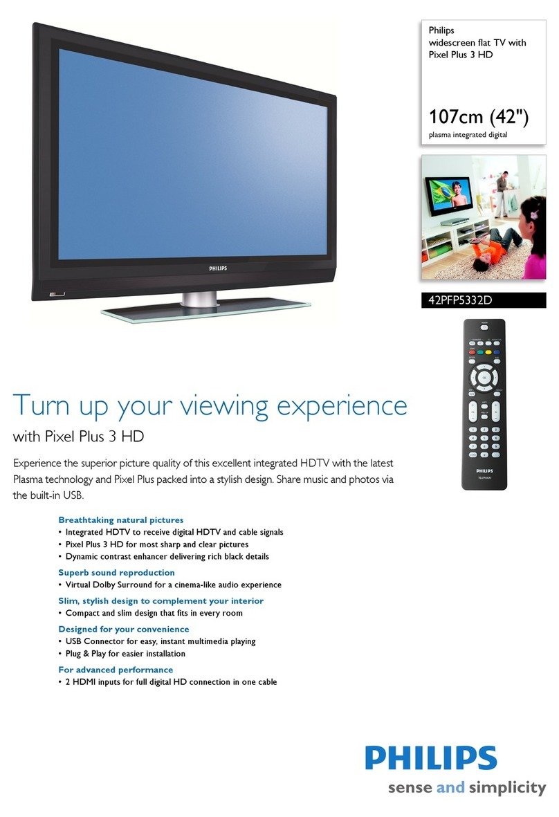 Philips 42PFP5332D User manual
