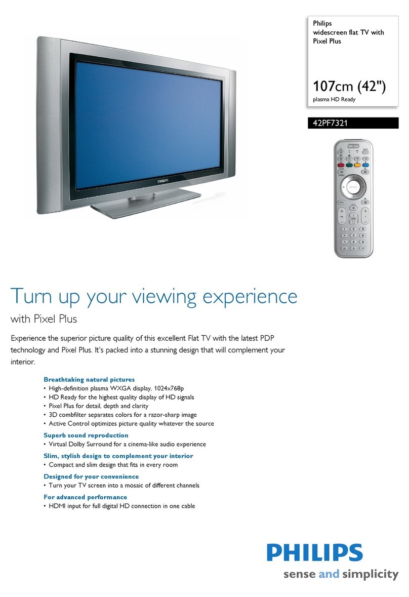 Philips 42PF7321 User manual