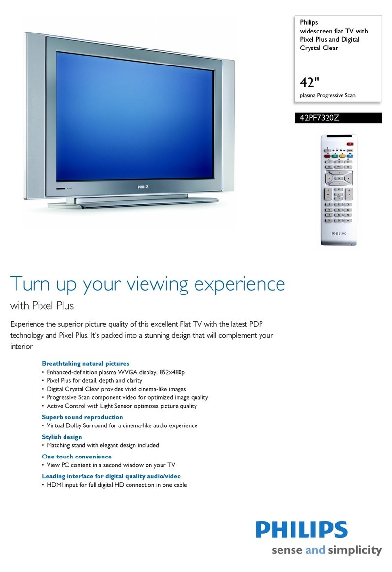 Philips 42PF7320Z User manual