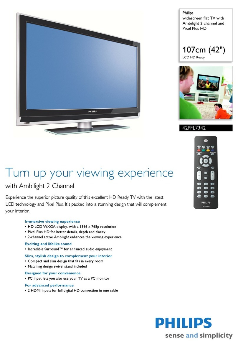 Philips 42PFL7342 User manual