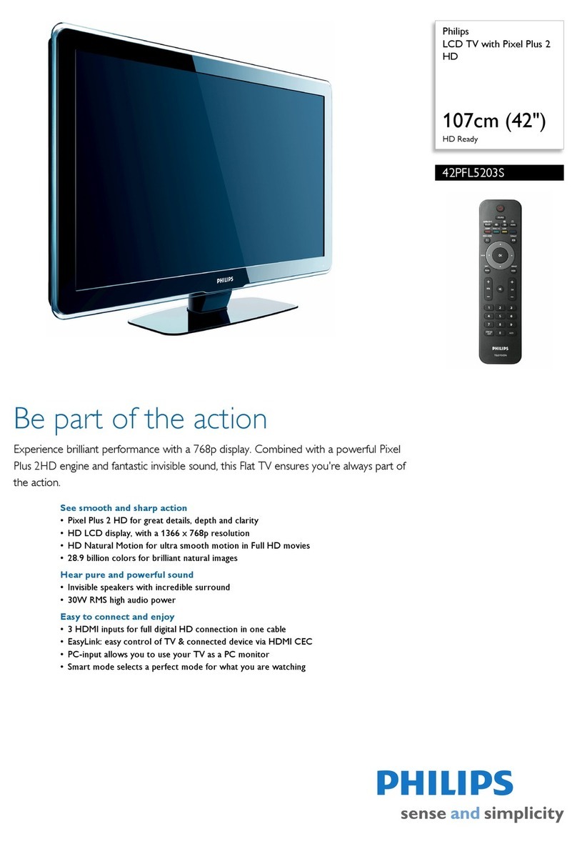 Philips 42PFL5203S/98 User manual Philips 42PFL5203S/98 User manual