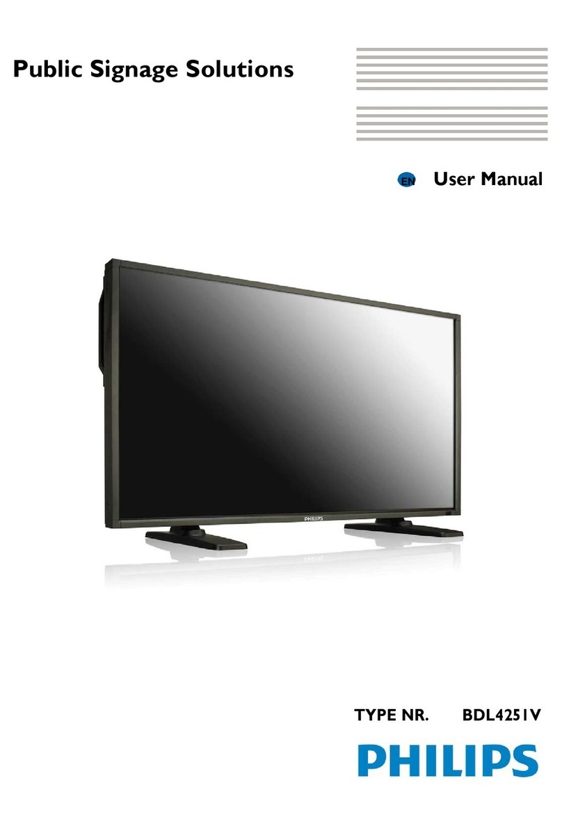 Philips BDL4251V User manual