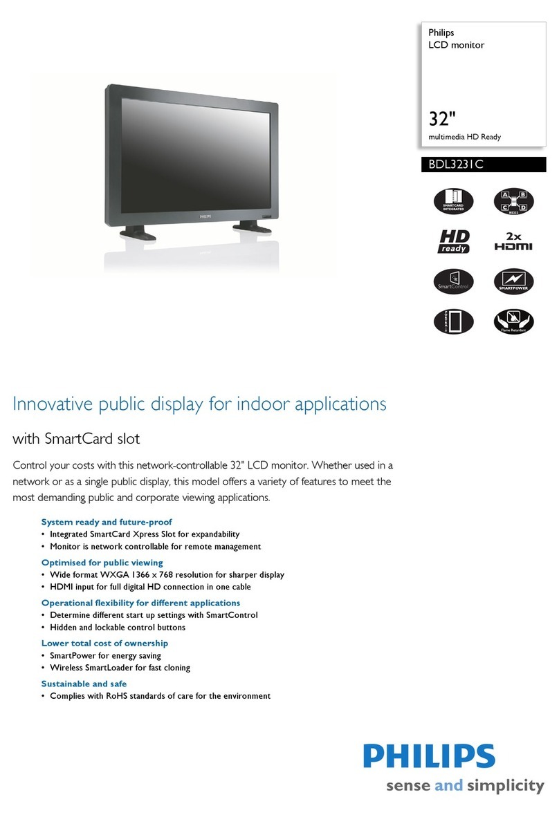 Philips BDL3231C User manual