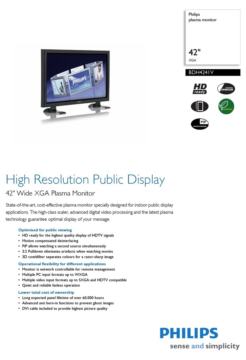 Philips BDH4241V User manual