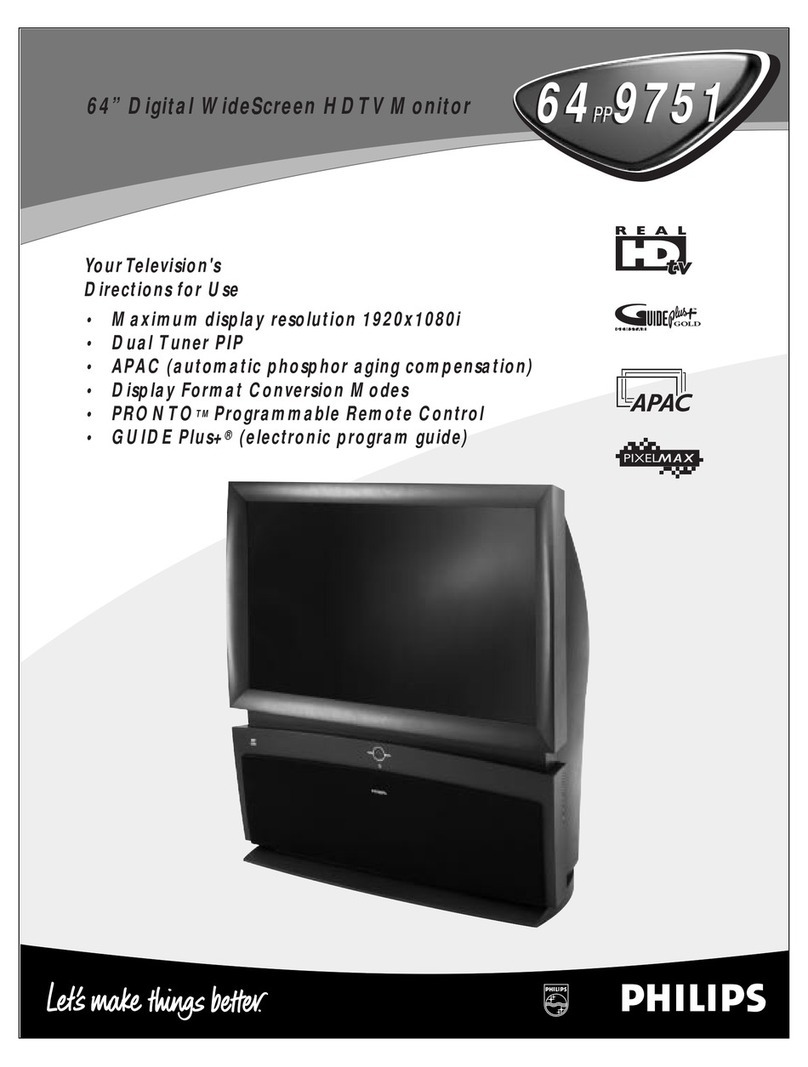 Philips 64PP9751 Manual