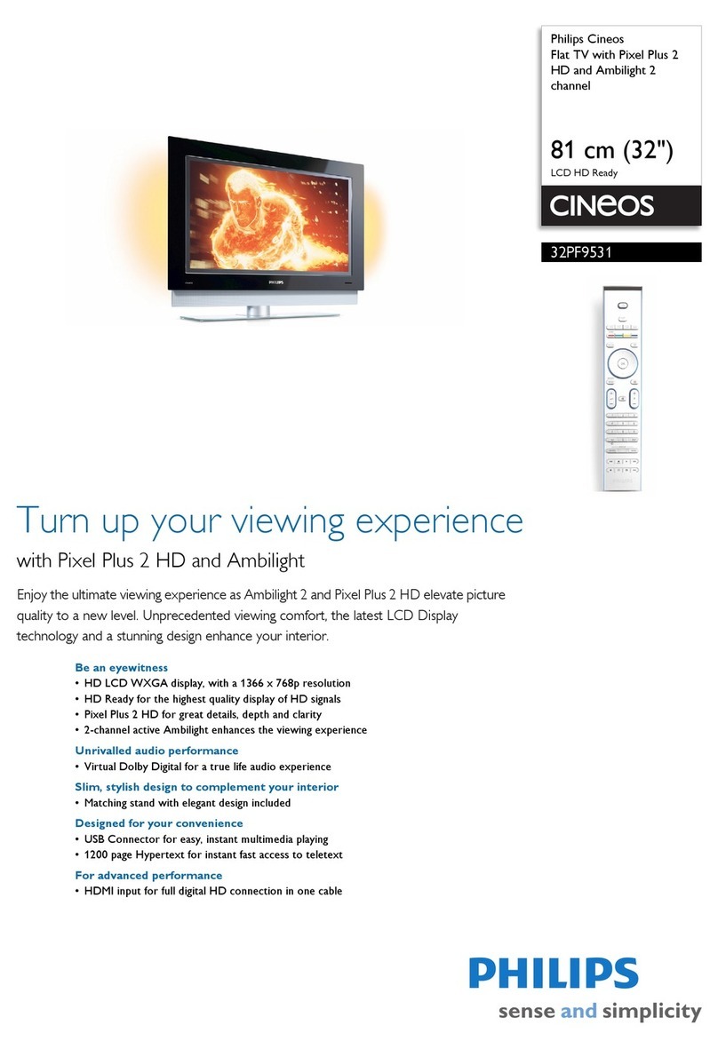 Philips Cineos 32PF9531 User manual