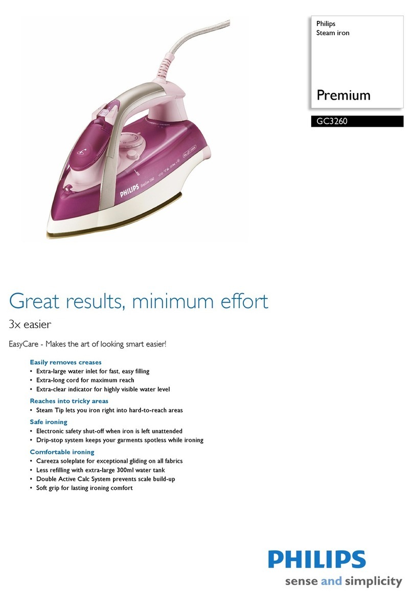 Philips EasyCare GC3260 User manual