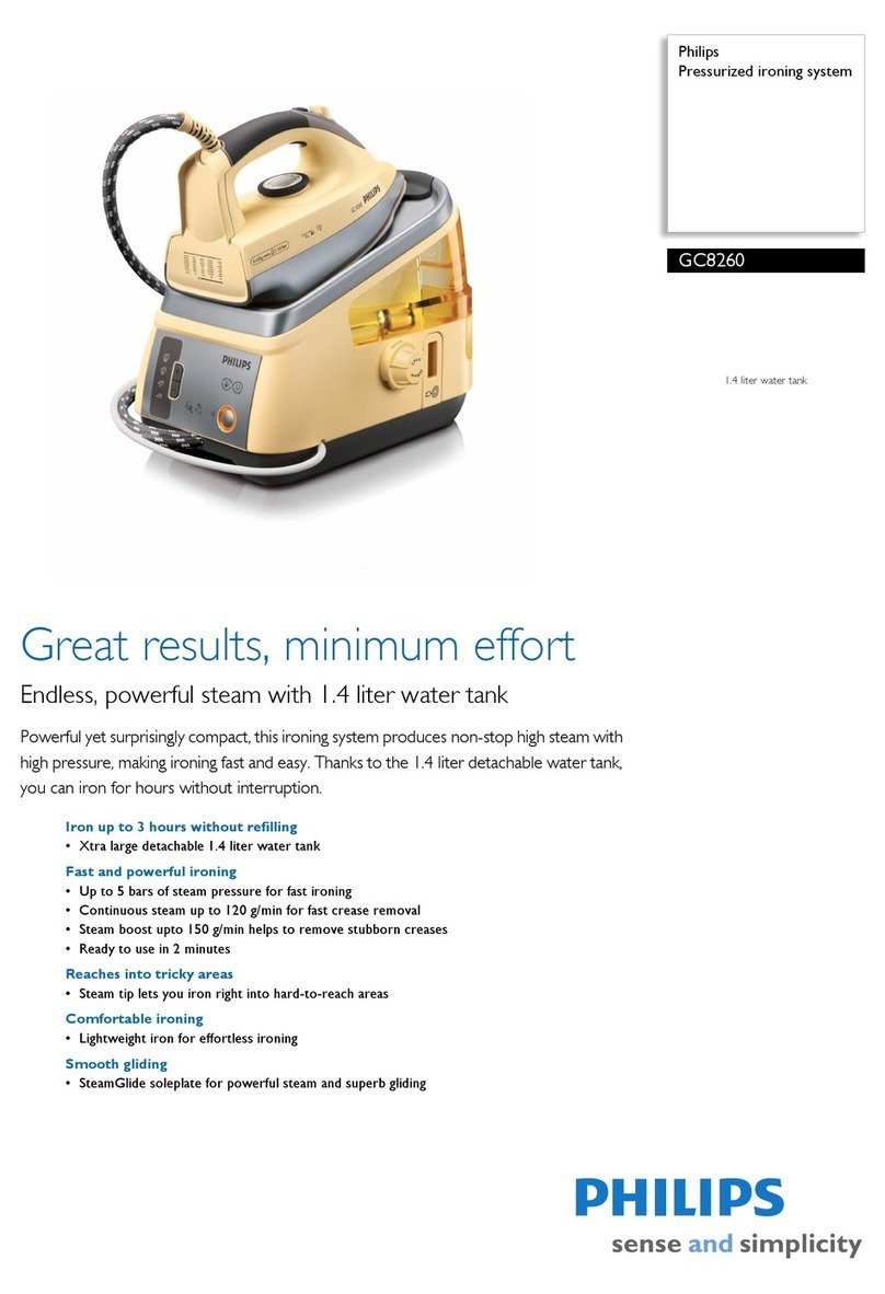 Philips GC8260 Specifications