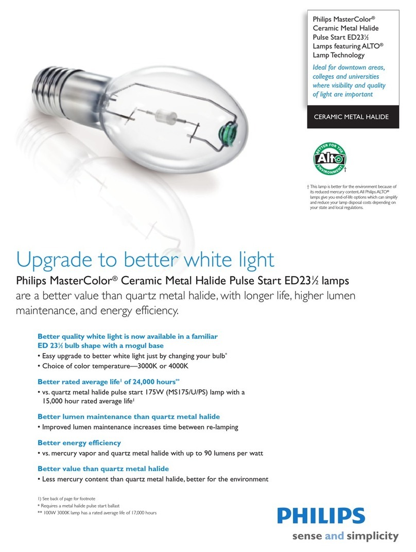 Philips MasterColor P-5805-F User manual