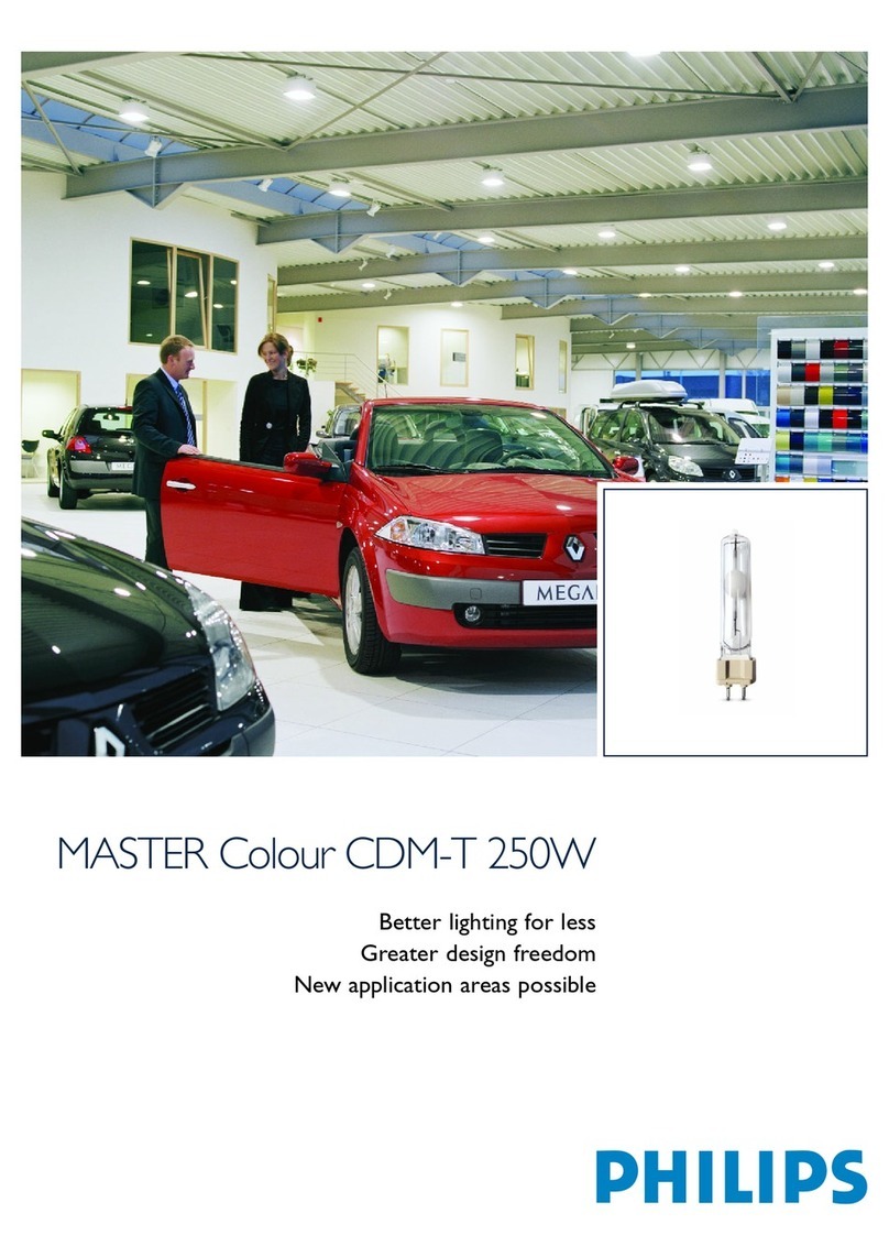 Philips MASTER Colour CDM-T 250W brochure