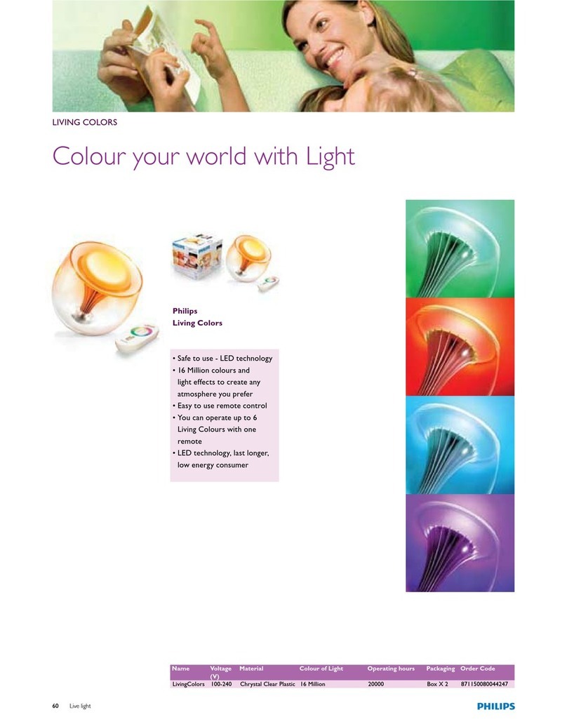 Philips Living Color Light brochure