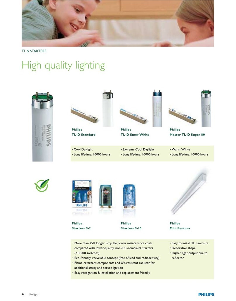 Philips TL-D Snow White brochure