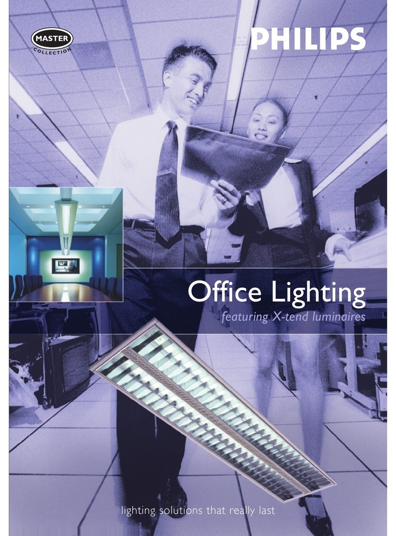 Philips Office Lighting User manual