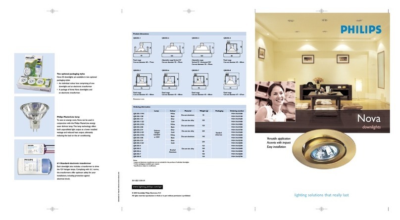 Philips NOVA QBS050-5 User manual