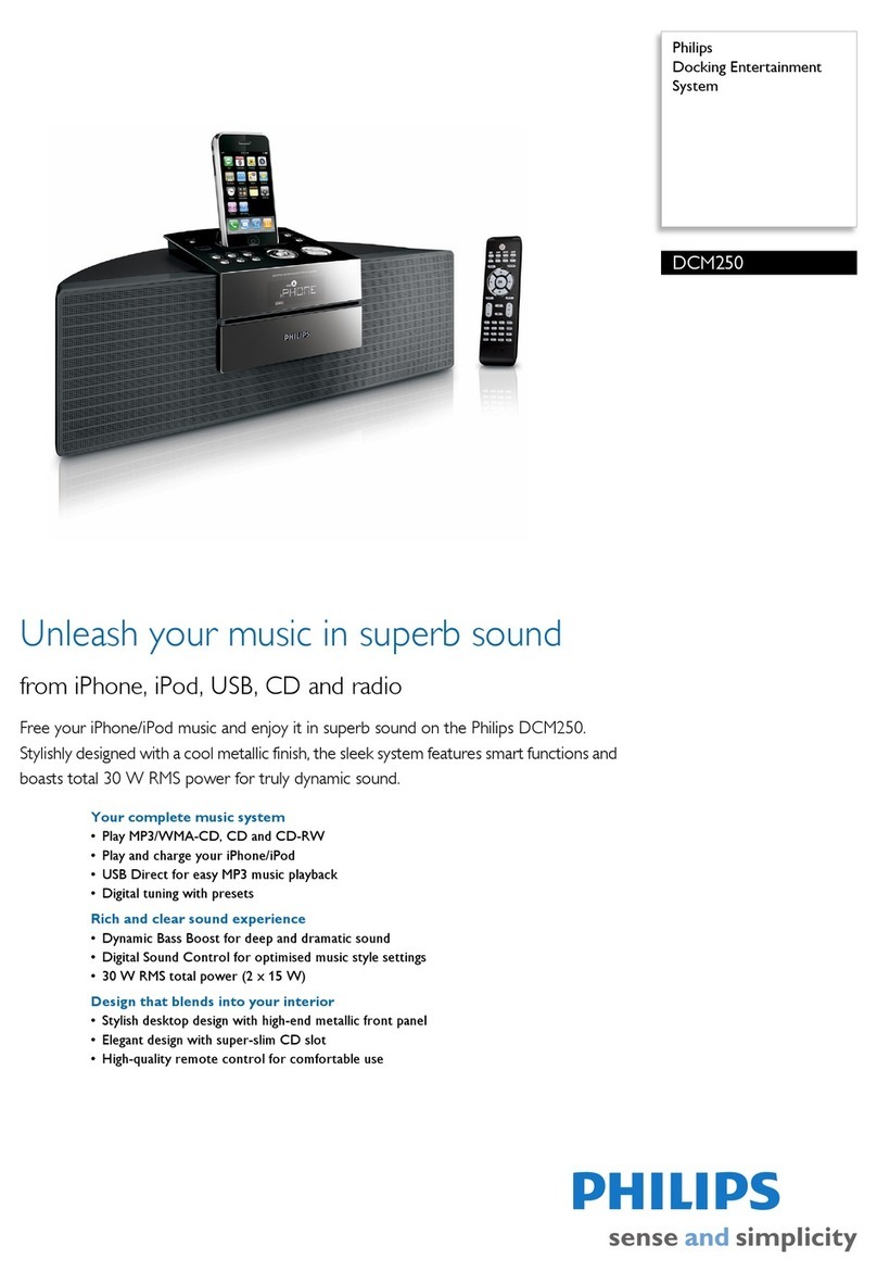 Philips DCM250/12 Brochure & specs