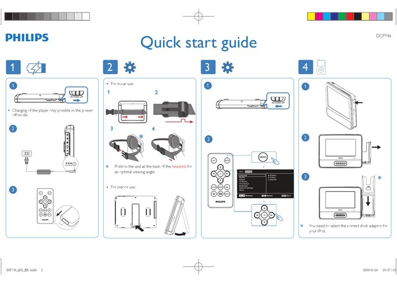 Philips DCP746/37 User manual