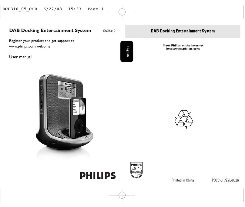 Philips dcb310 User manual