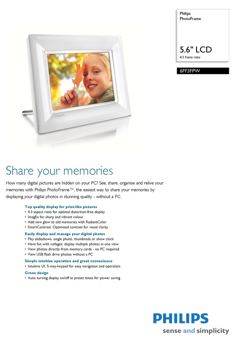 Philips 6FF3FPW User manual