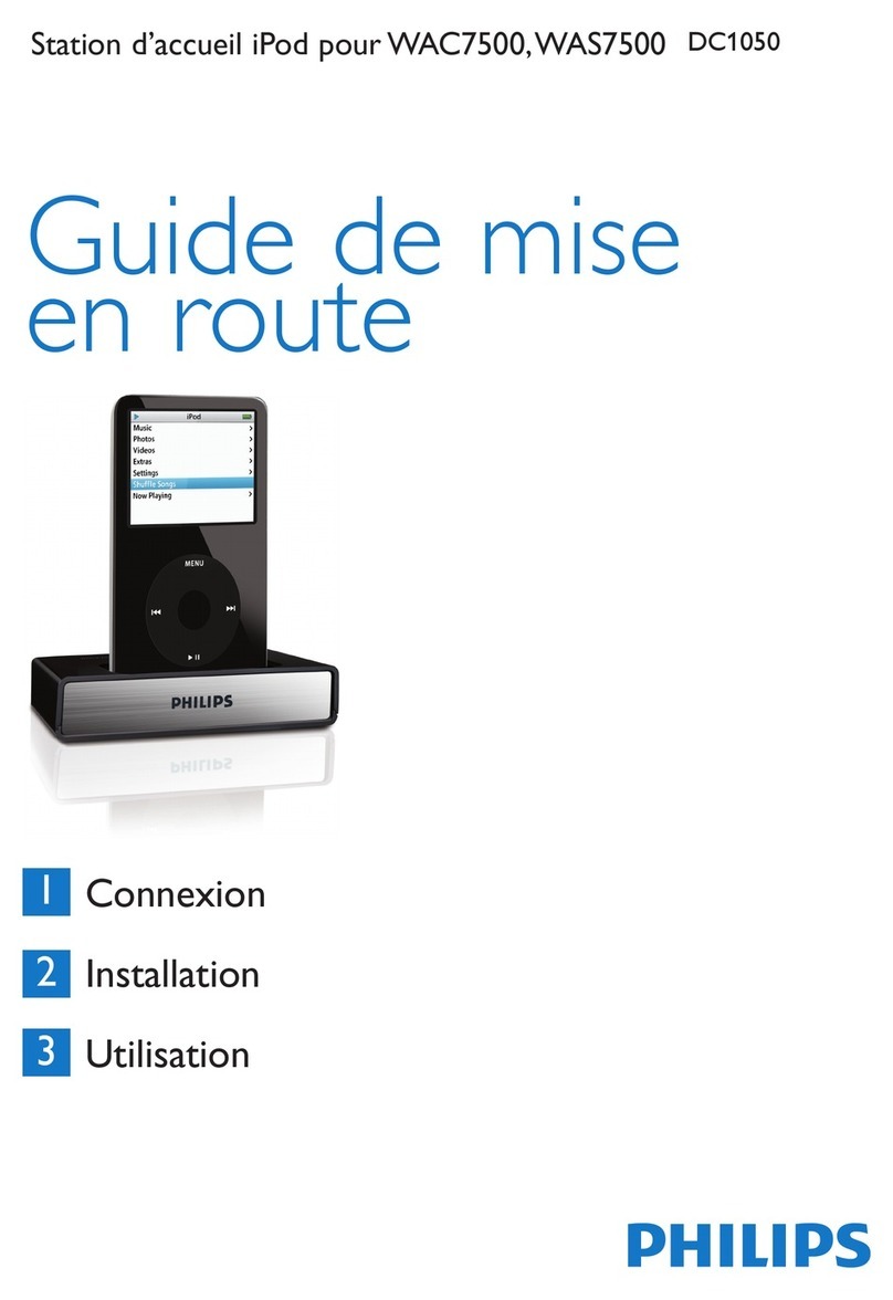 Philips STREAMIUM WAC7500 User manual