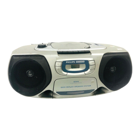 Philips AZ 1009 User manual