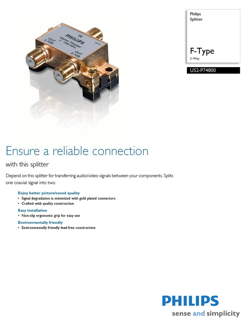 Philips US2-P74800 User manual