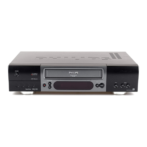 Philips VR800 User manual