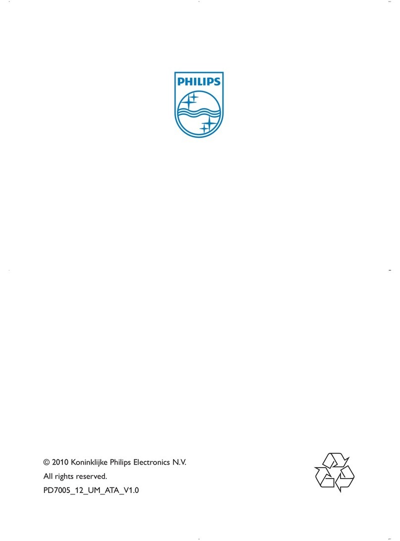 Philips PD7005 user manual